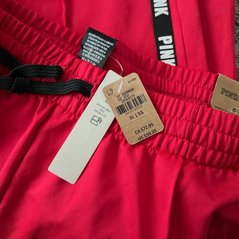 PINK Victoria's Secret Red Pants